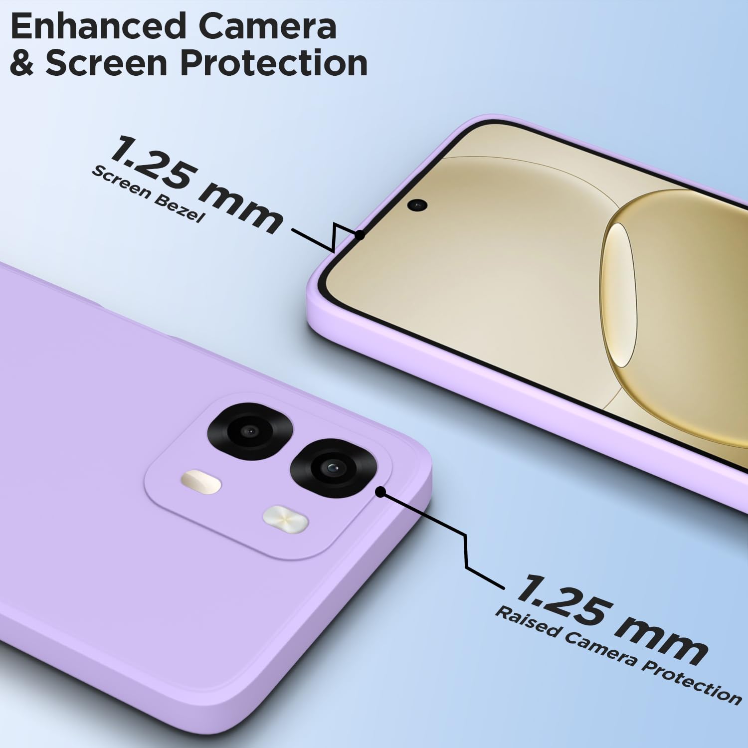 Pikkme purple Matte phone cover for Oppo A6 Pro 5G – photo 2