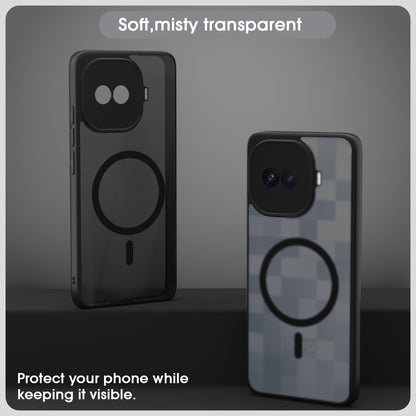 iQOO 15R 5G mobile back cover in black smoke mag-safe by Pikkme – photo 3
