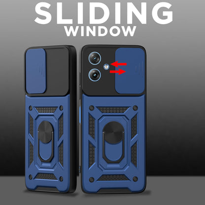 Moto G54 5G/G64 5G/360 D10 Camera Shield phone cover in blue by Pikkme – photo 2