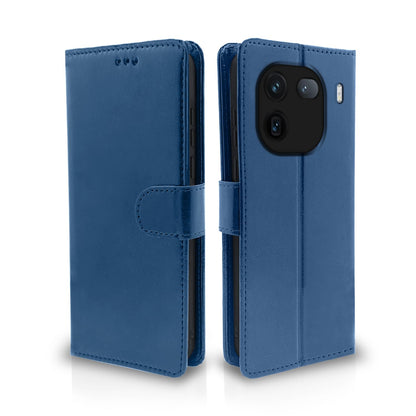Blue Wallet wallet flip cover for iQOO 12 5G – Pikkme