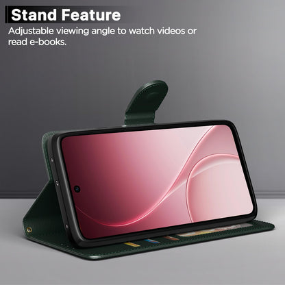 Pikkme Oppo Reno 15C 5G Wallet green flip case – photo 3