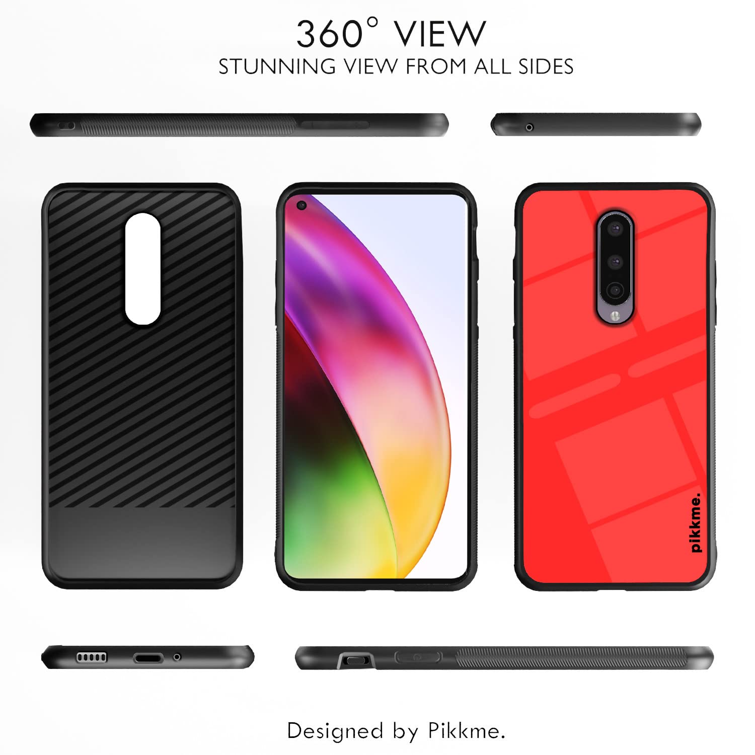 Pikkme Hybrid phone cover for OnePlus 8 – photo 2