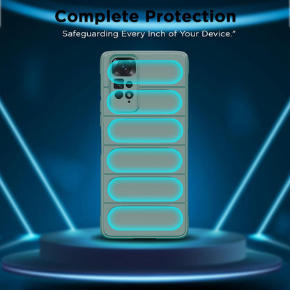 Pikkme Redmi Note 11 4G/Note 11S green mobile back cover – photo 2