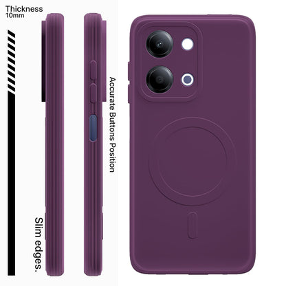 Pikkme purple MagSafe mobile cover for Vivo Y11/T5 Lite 5G – photo 3
