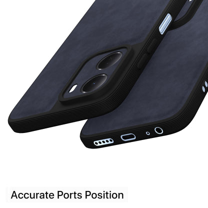 Redmi 15A 5G Leather back cover in blue by Pikkme – photo 4