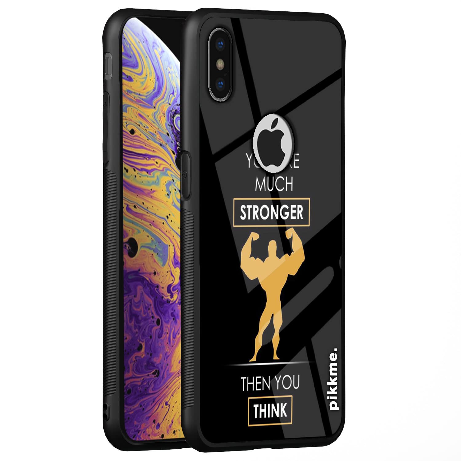 Pikkme iPhone X/XS Hybrid mobile cover