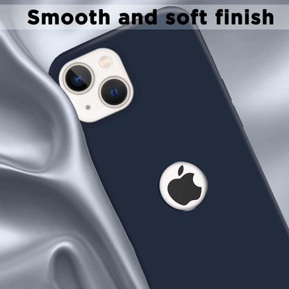 Pikkme iPhone 14 Plus Soft Silicone dark blue phone cover – photo 8