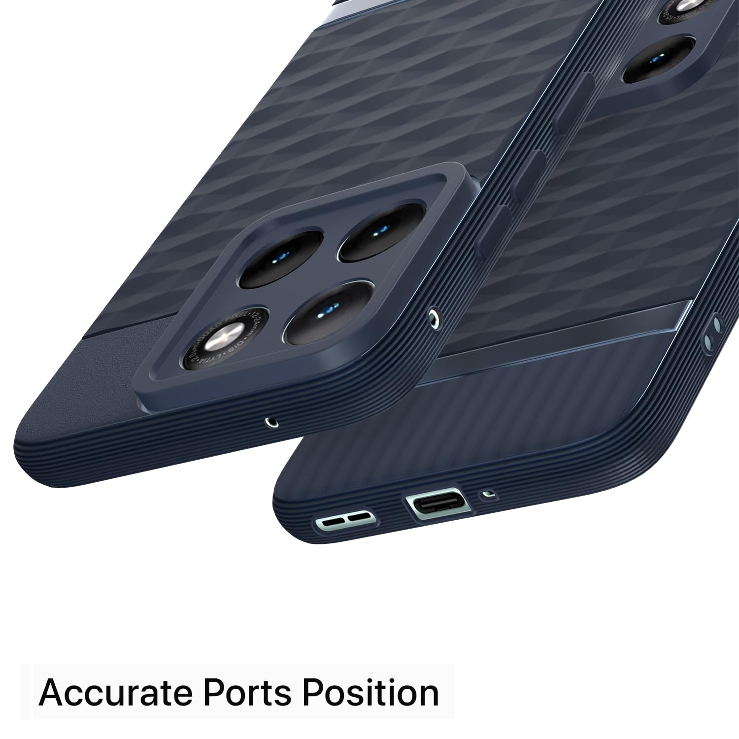 Pikkme Moto Edge 70 Fusion 5G blue back cover – photo 4