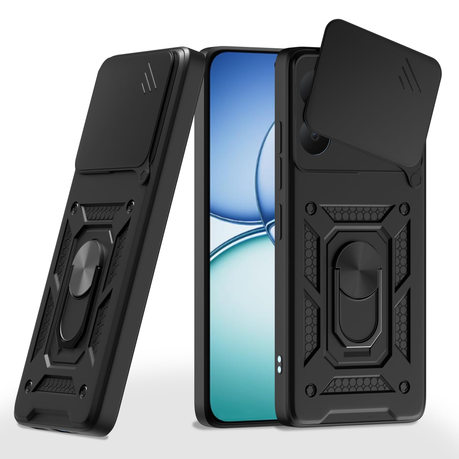 Pikkme Realme 15T 5G/Narzo 90 5G/360 black phone cover