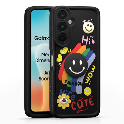 Black Soft Silicone back cover for Samsung M16 5G – Pikkme