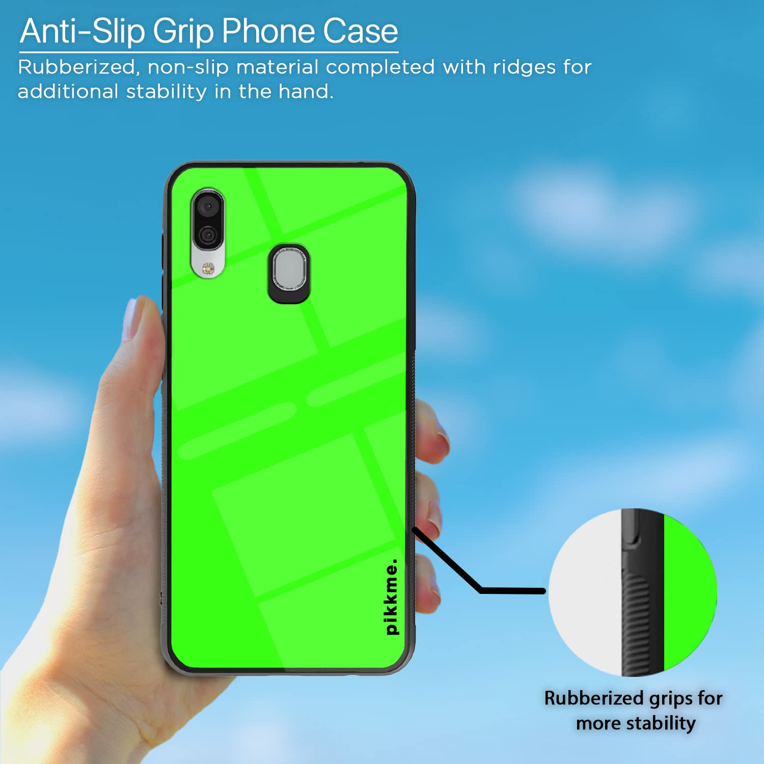 Samsung A20/A30/M10s Hybrid phone cover by Pikkme – photo 5