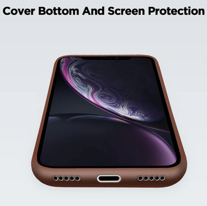 Pikkme brown Soft Silicone phone cover for iPhone XR – photo 6