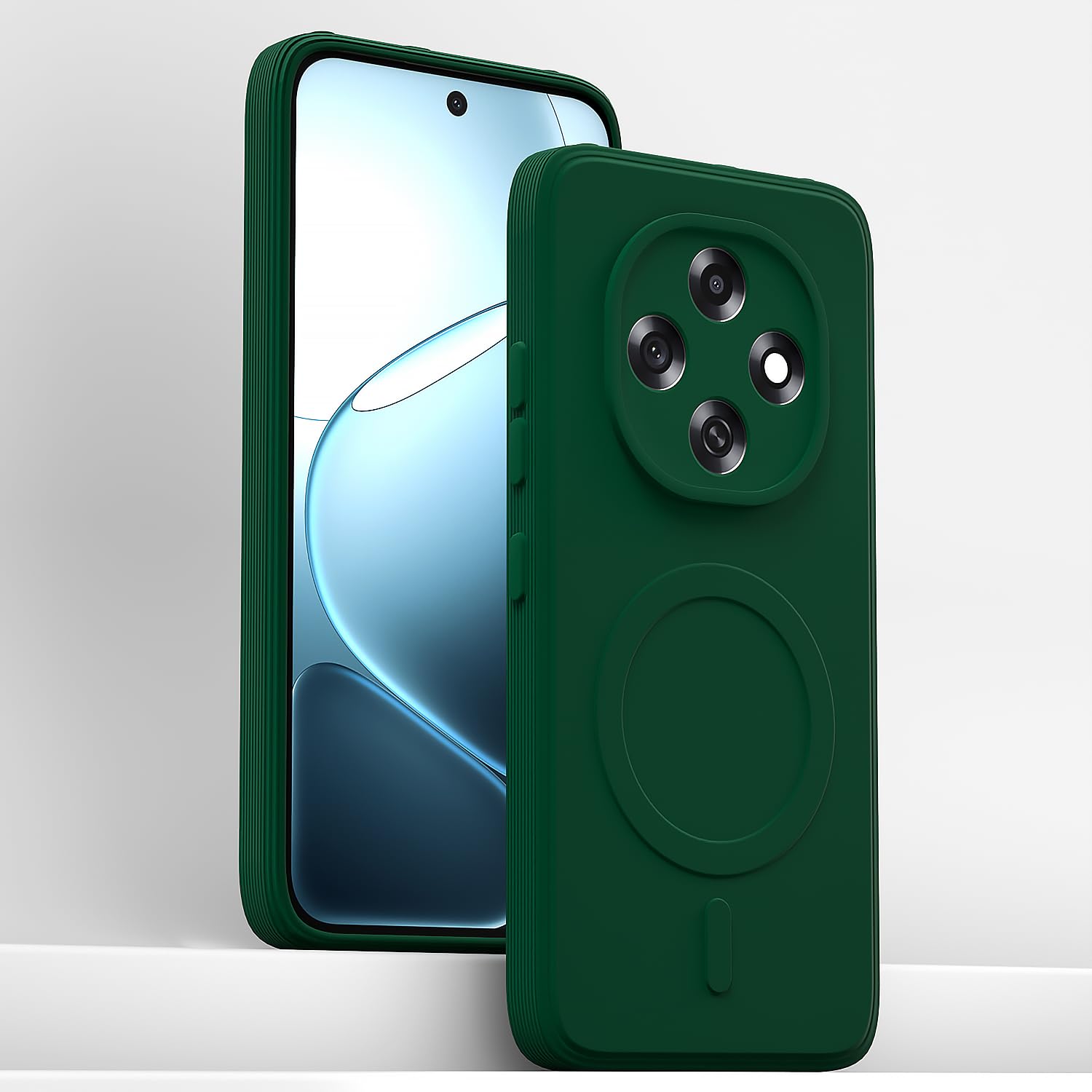 Pikkme Oppo F31 Pro 5G MagSafe green back cover – photo 2