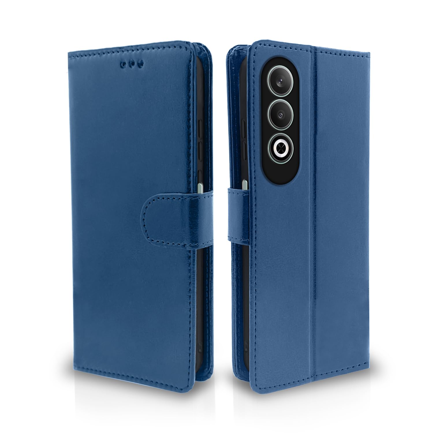 Oppo K12x 5G Wallet wallet flip cover in blue by Pikkme