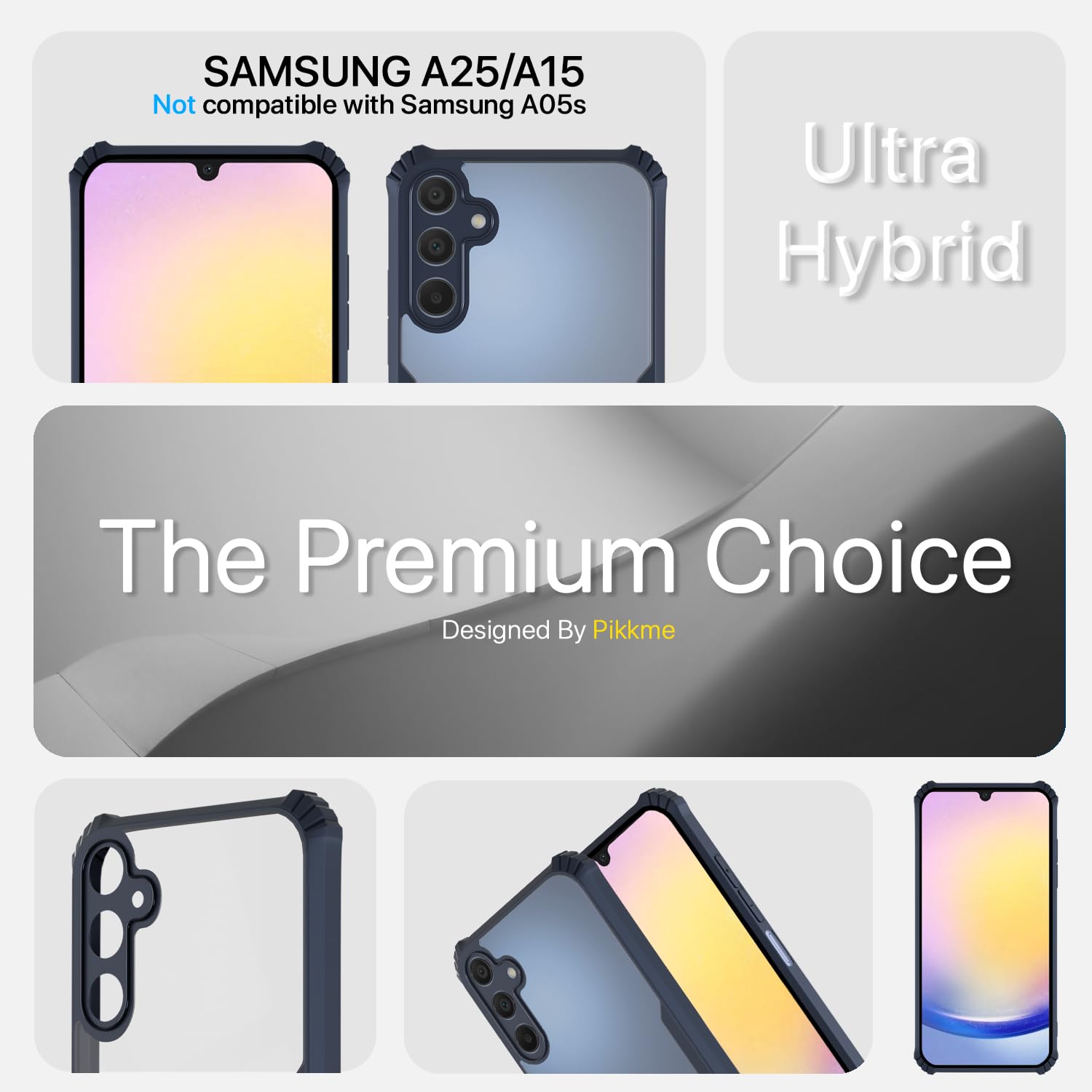 Pikkme Samsung A15 5G blue back cover – photo 2