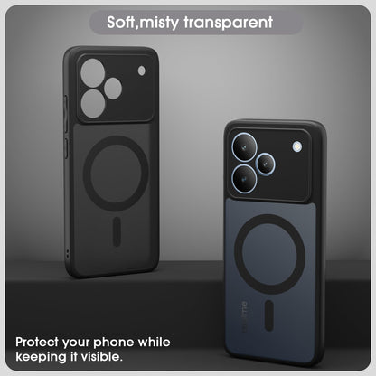 Realme P4 5G phone cover in black smoke mag-safe by Pikkme – photo 3
