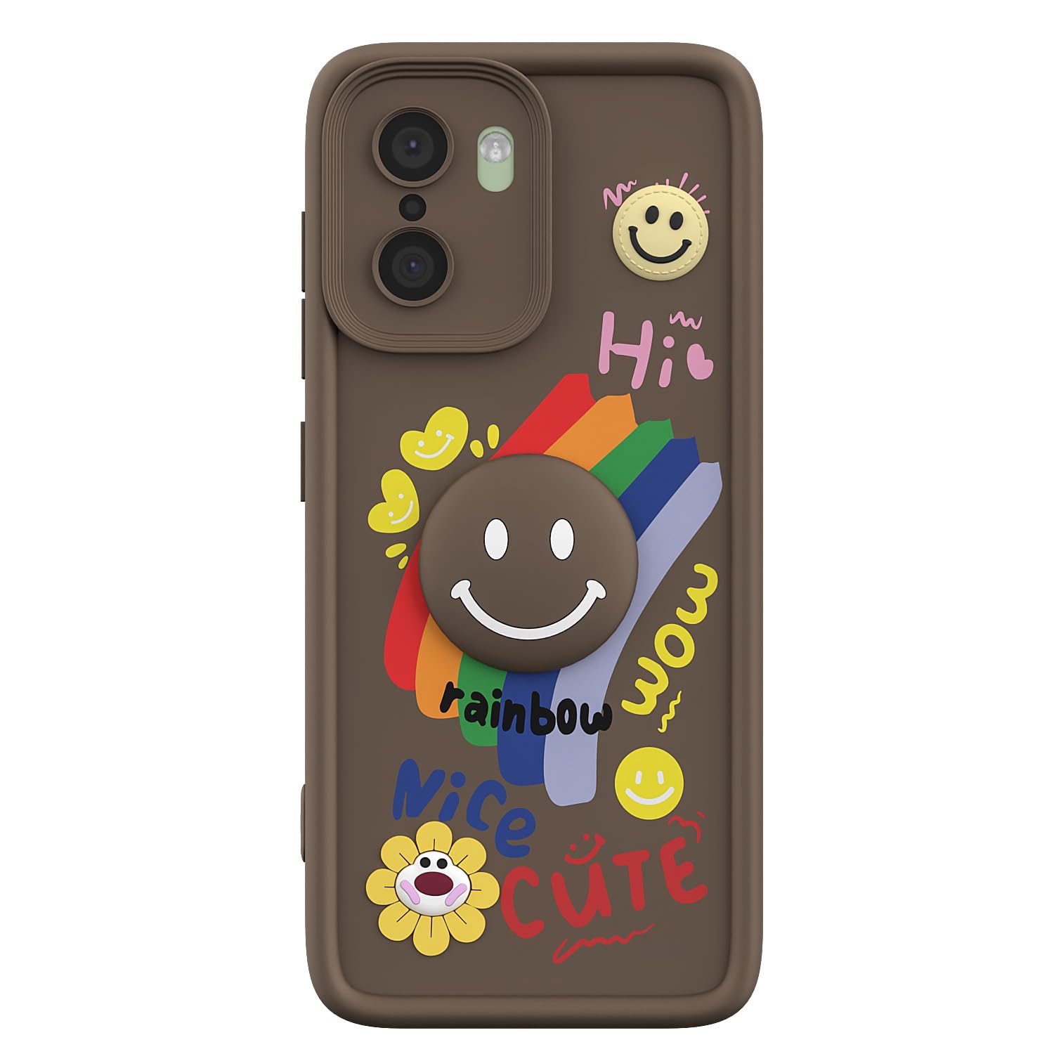 Brown Soft Silicone back cover for OnePlus 15R 5G – Pikkme – photo 7