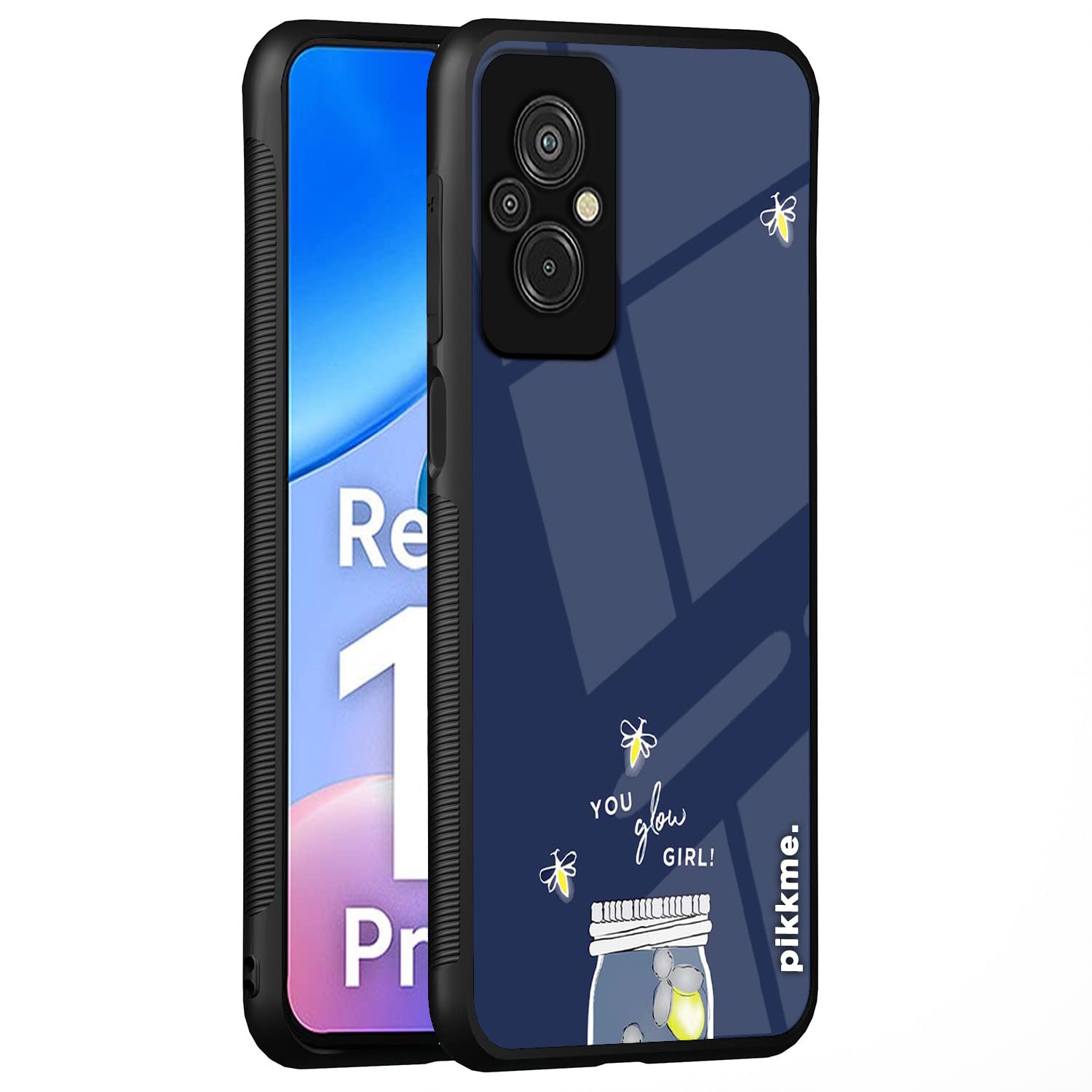 Pikkme Hybrid mobile back cover for Redmi 11 Prime 4G