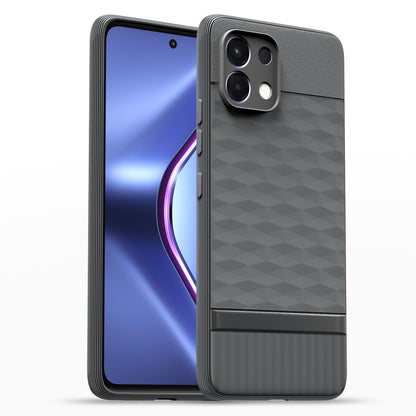 Pikkme Oppo K13 5G Shockproof Soft Flexible Gencase Back cover (Grey)
