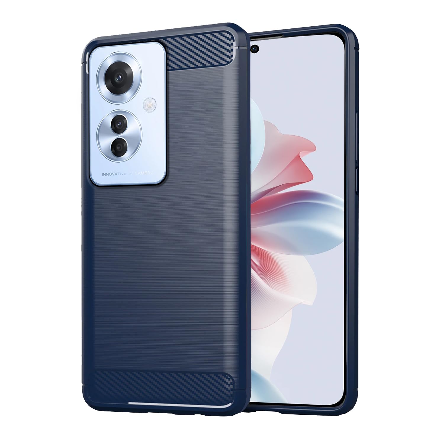 Pikkme blue mobile cover for OPPO F25 Pro 5G