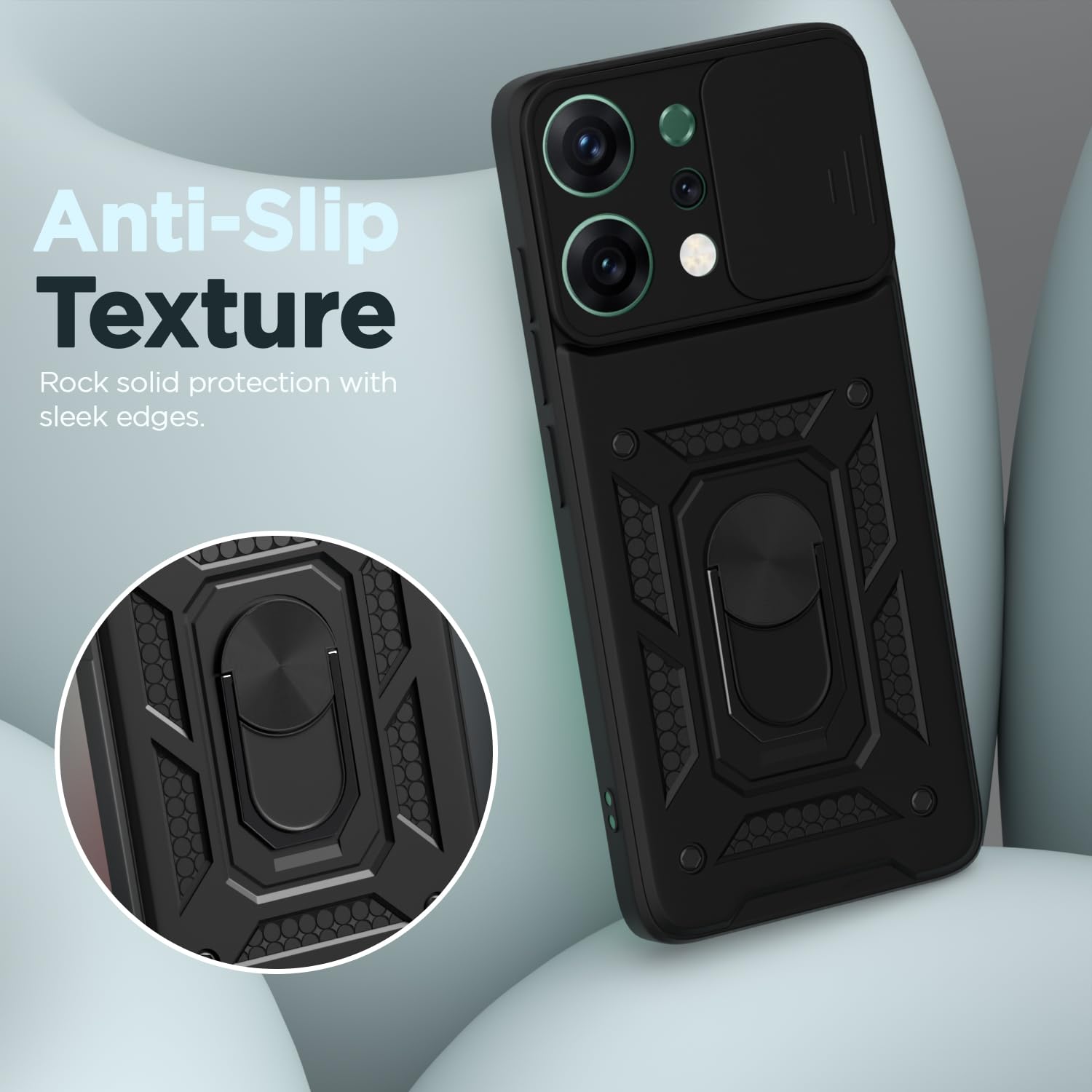 Oppo Reno 14 5G D10 Camera Shield mobile cover in black by Pikkme – photo 7