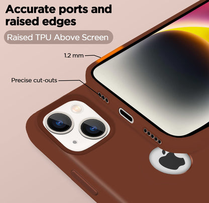Brown mobile back cover for iPhone 14 – Pikkme – photo 2
