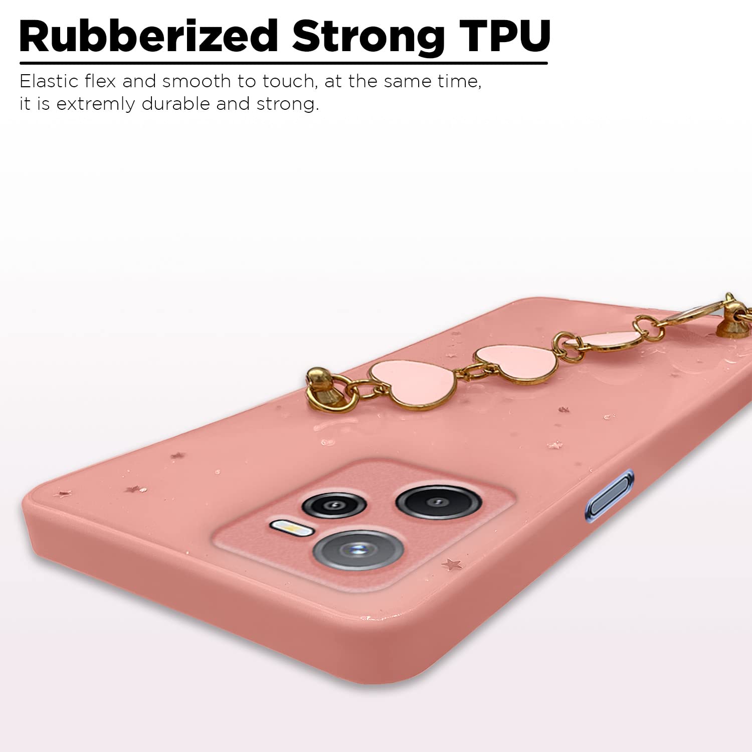 Pikkme pink Chain mobile cover for Realme Narzo 50A Prime – photo 4