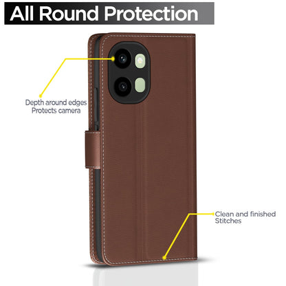 Pikkme OnePlus 15R 5G tan flip case – photo 4