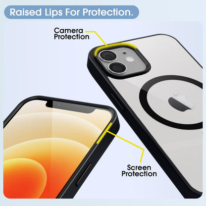 Black Carbon mobile back cover for iPhone 12 – Pikkme – photo 4