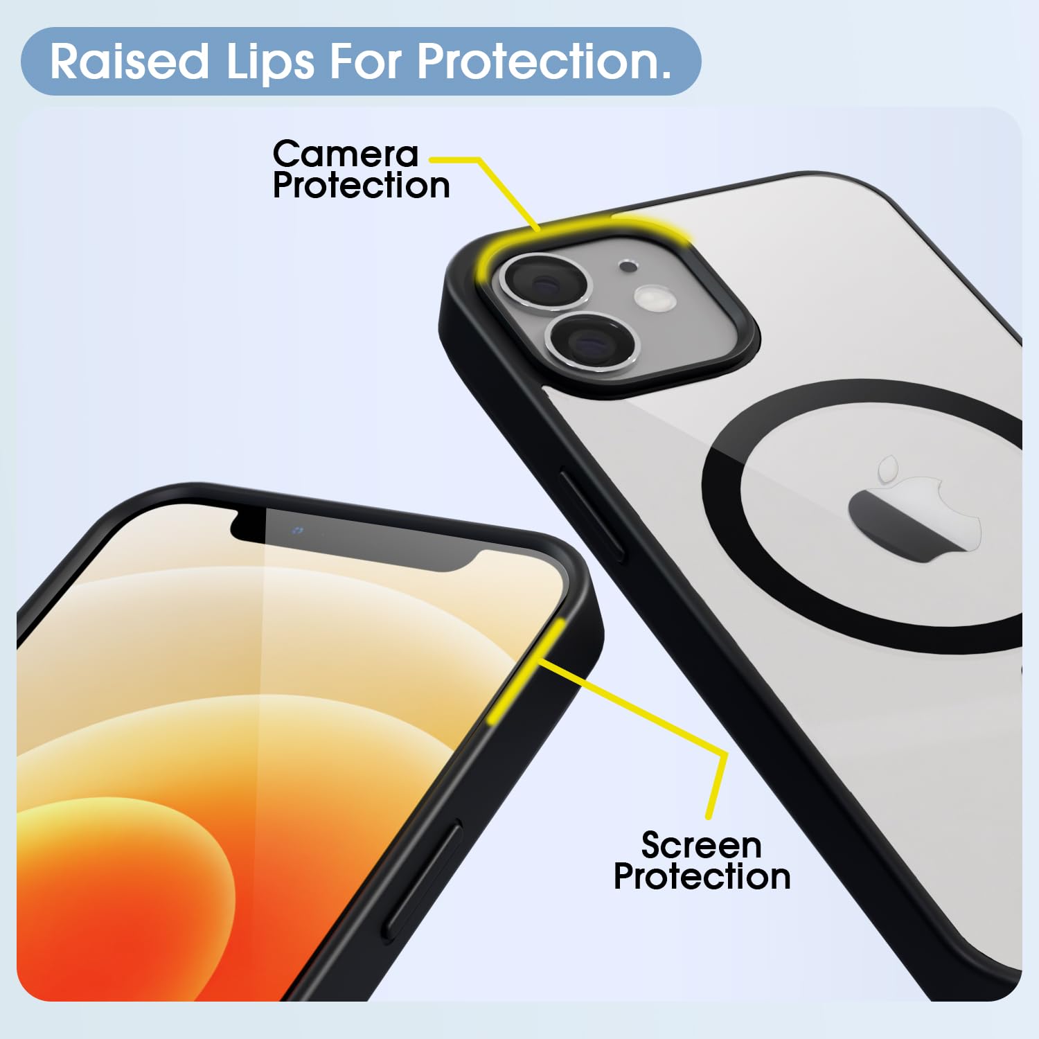 Black Carbon mobile back cover for iPhone 12 – Pikkme – photo 4
