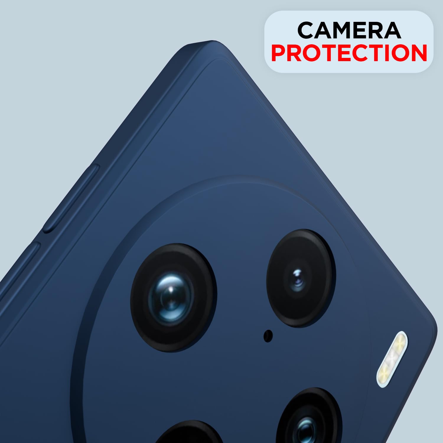Blue Matte mobile cover for Vivo X100 Pro 5G – Pikkme – photo 5