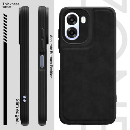 Pikkme Oppo K14x 5G/A6x/A6s 5G Leather black phone cover – photo 3