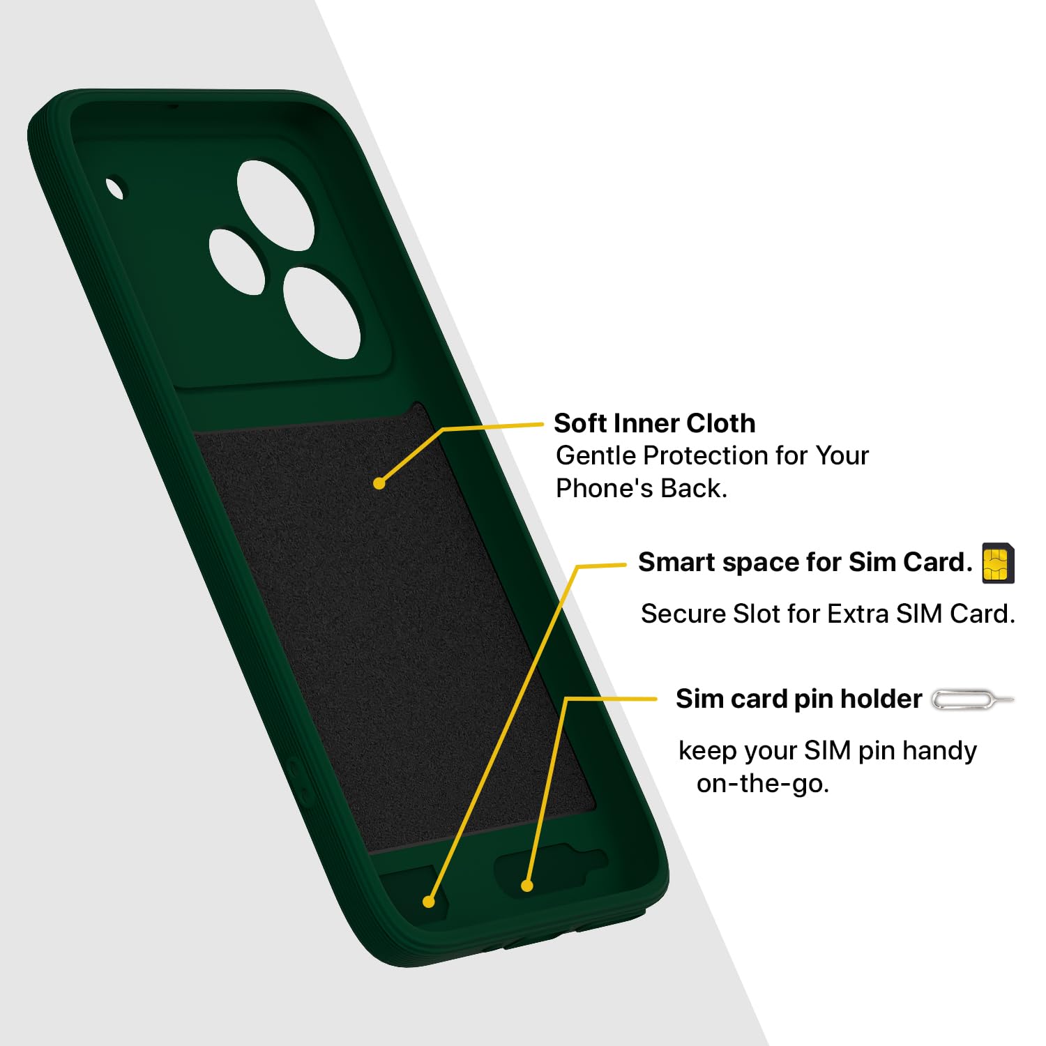 Pikkme Realme P4 Pro 5G green mobile back cover – photo 6