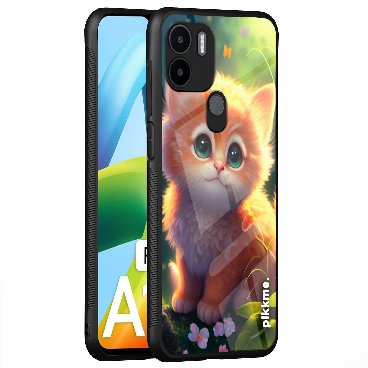 Redmi A1 Plus/A2 Plus/Poco C50 Cat back cover by Pikkme