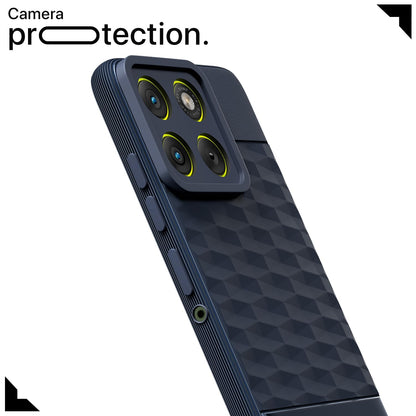 Moto Edge 70 5G Silicone back cover in blue by Pikkme – photo 5