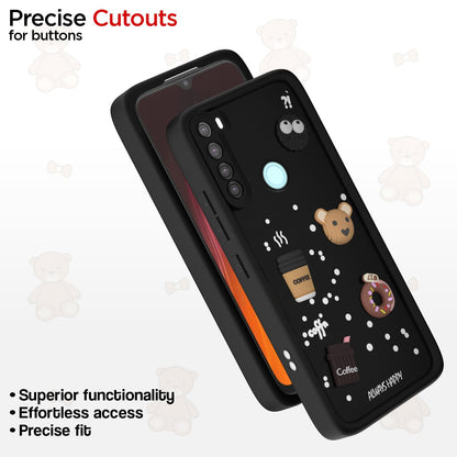 Redmi Note 8/3D mobile cover in black by Pikkme – photo 6