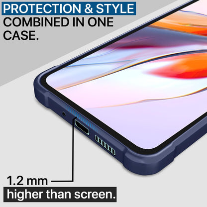 Pikkme Redmi 12C/Poco C55 Hybrid blue mobile back cover – photo 5
