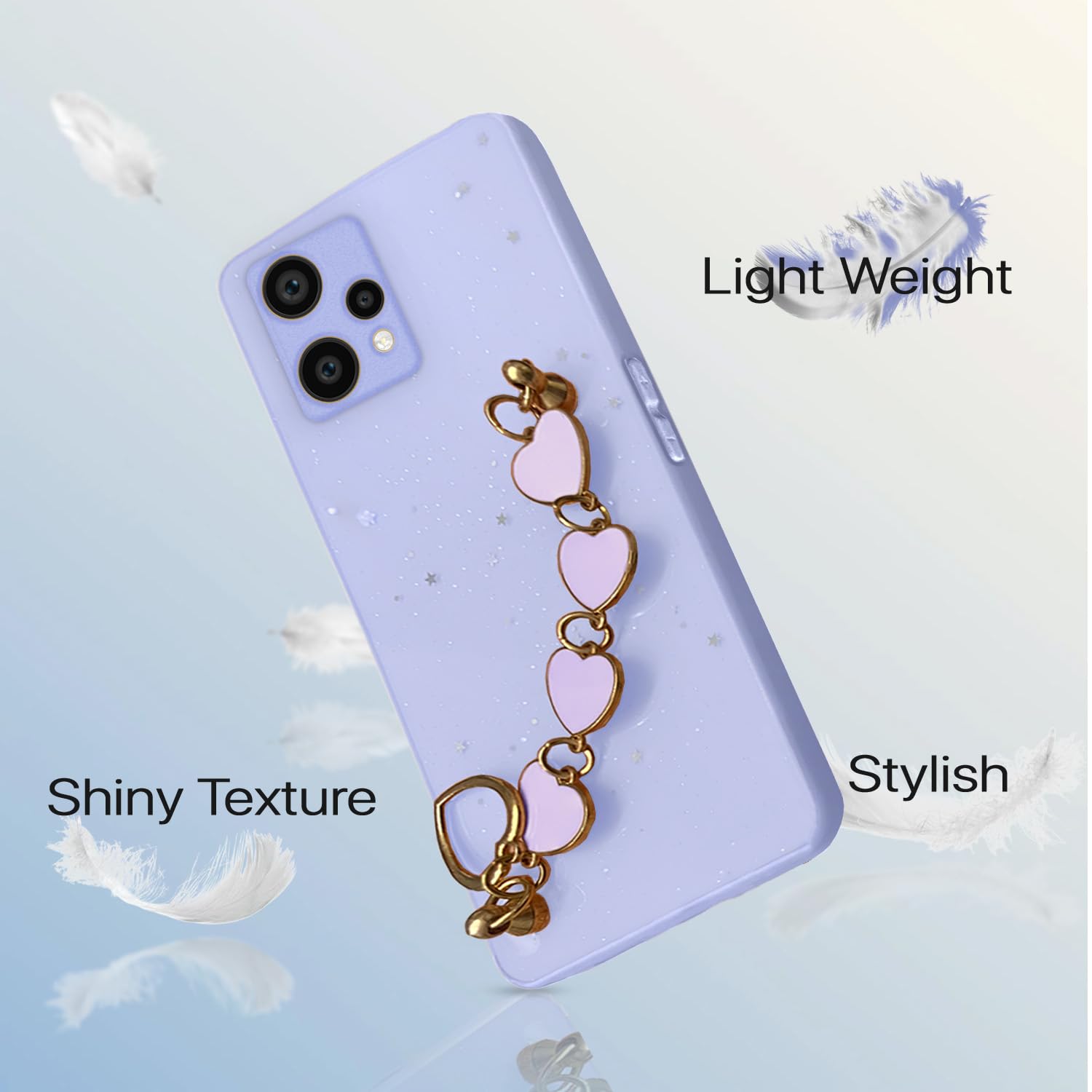 Realme 9 4G/9 Pro Plus 5G Chain mobile cover in purple by Pikkme – photo 6