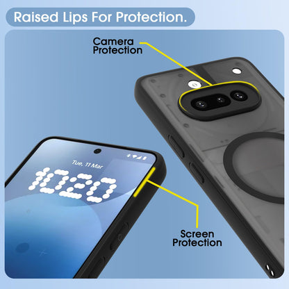 Black smoke mag-safe MagSafe back cover for Nothing Phone 3a 5G – Pikkme – photo 4