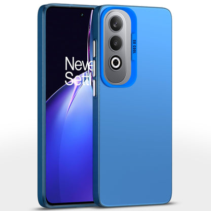 Pikkme blue Matte mobile back cover for OnePlus Nord CE 4 5G