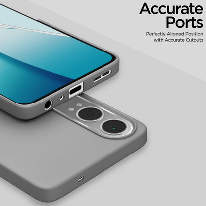 Pikkme  OnePlus Nord Ce 4 Lite 5G SideCut Back Cover (Grey)
