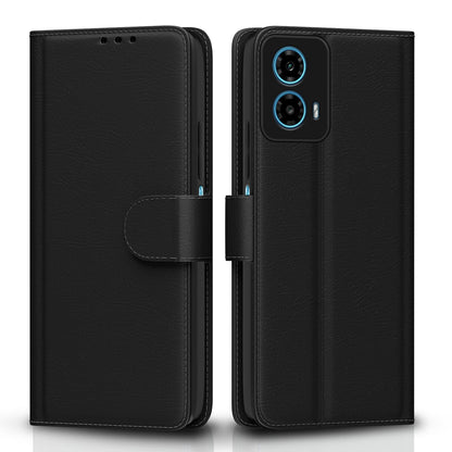 Pikkme Moto G34/G45 5G black wallet flip cover