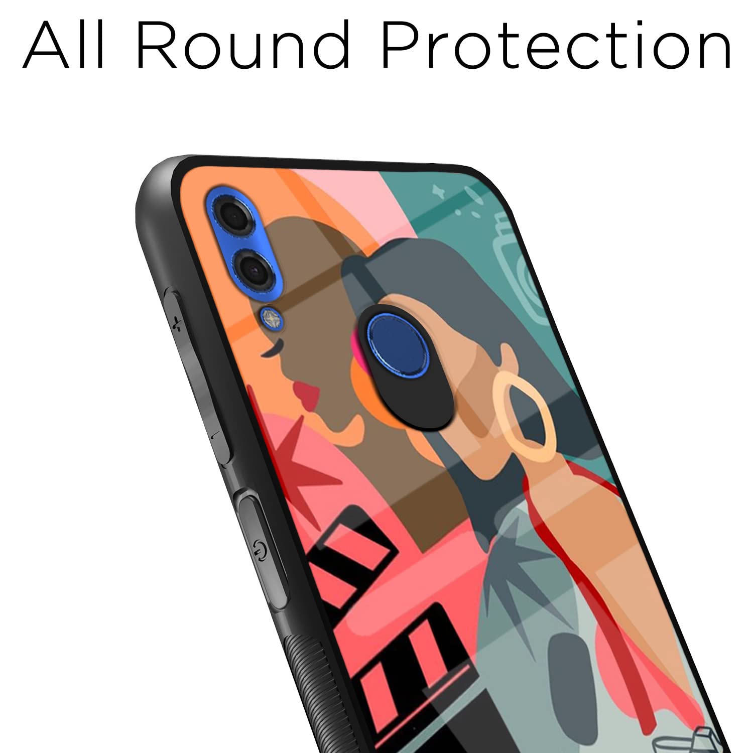 Honor 10 Lite Hybrid mobile back cover by Pikkme – photo 7