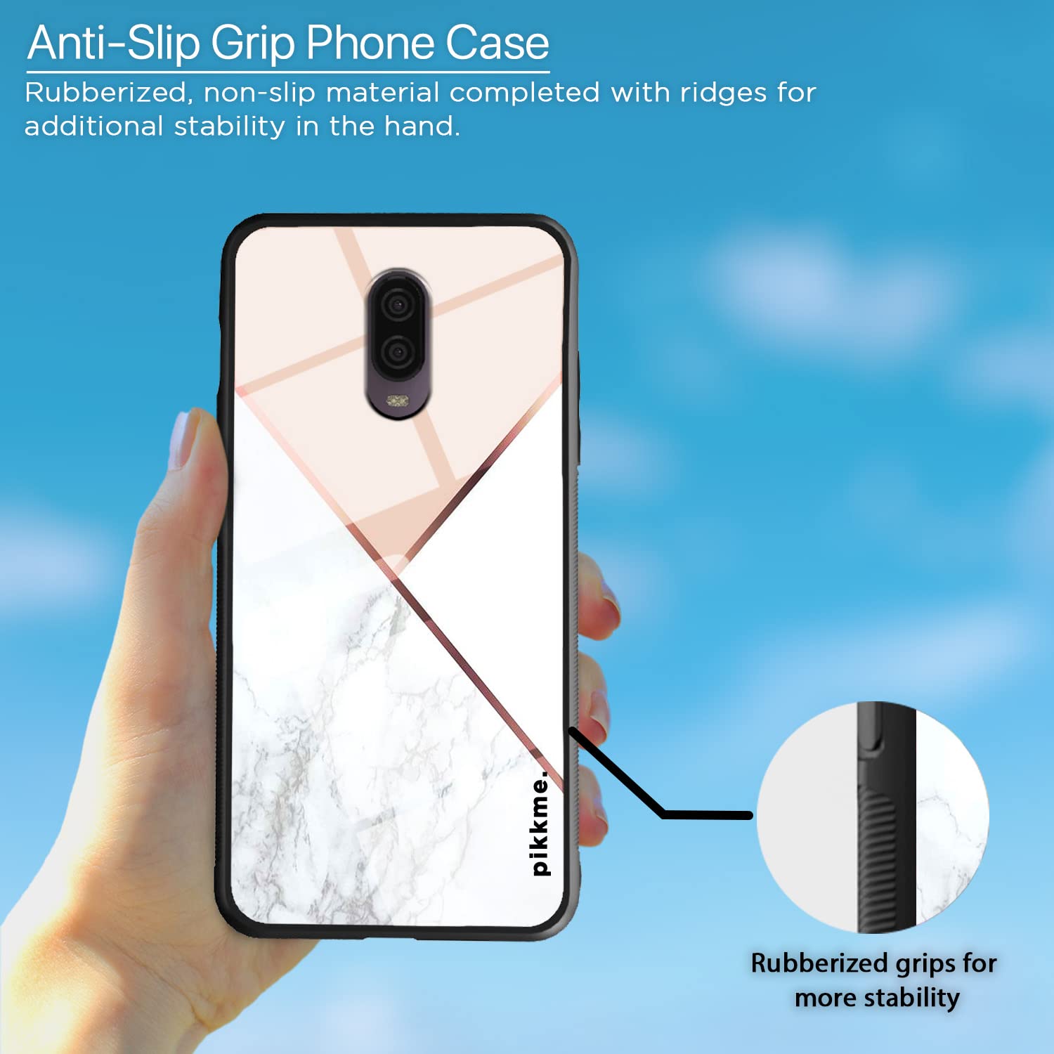 Pikkme Hybrid mobile back cover for OnePlus 7 – photo 5