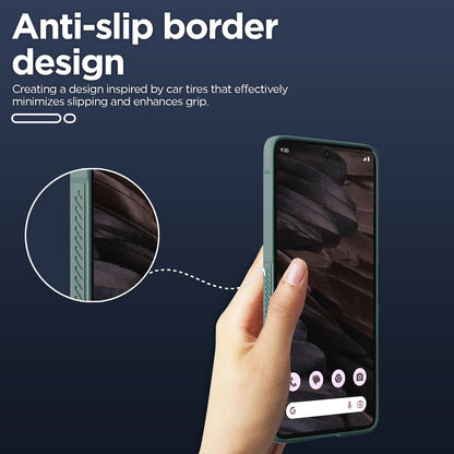 Pikkme Google Pixel 7A Liquid Silicone green phone cover – photo 3