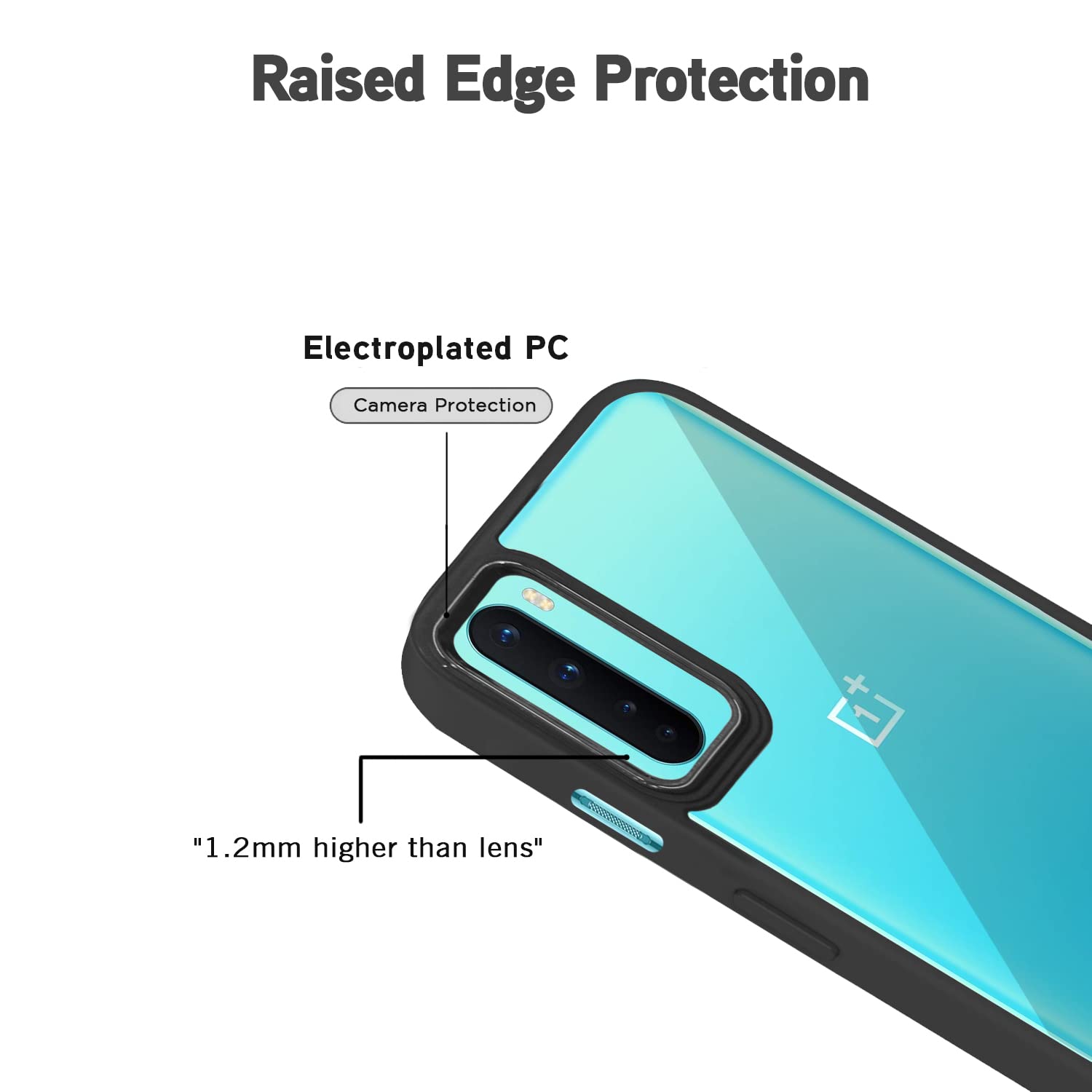 Pikkme black back cover for OnePlus Nord – photo 4