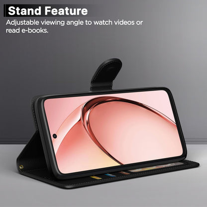 Black Wallet flip cover for Oppo A3x 5G/A3x 4G/A3 5G – Pikkme – photo 3