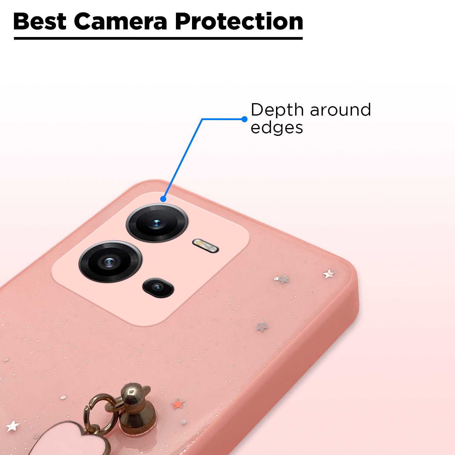 Pink Chain phone cover for Vivo V25 5G – Pikkme – photo 2