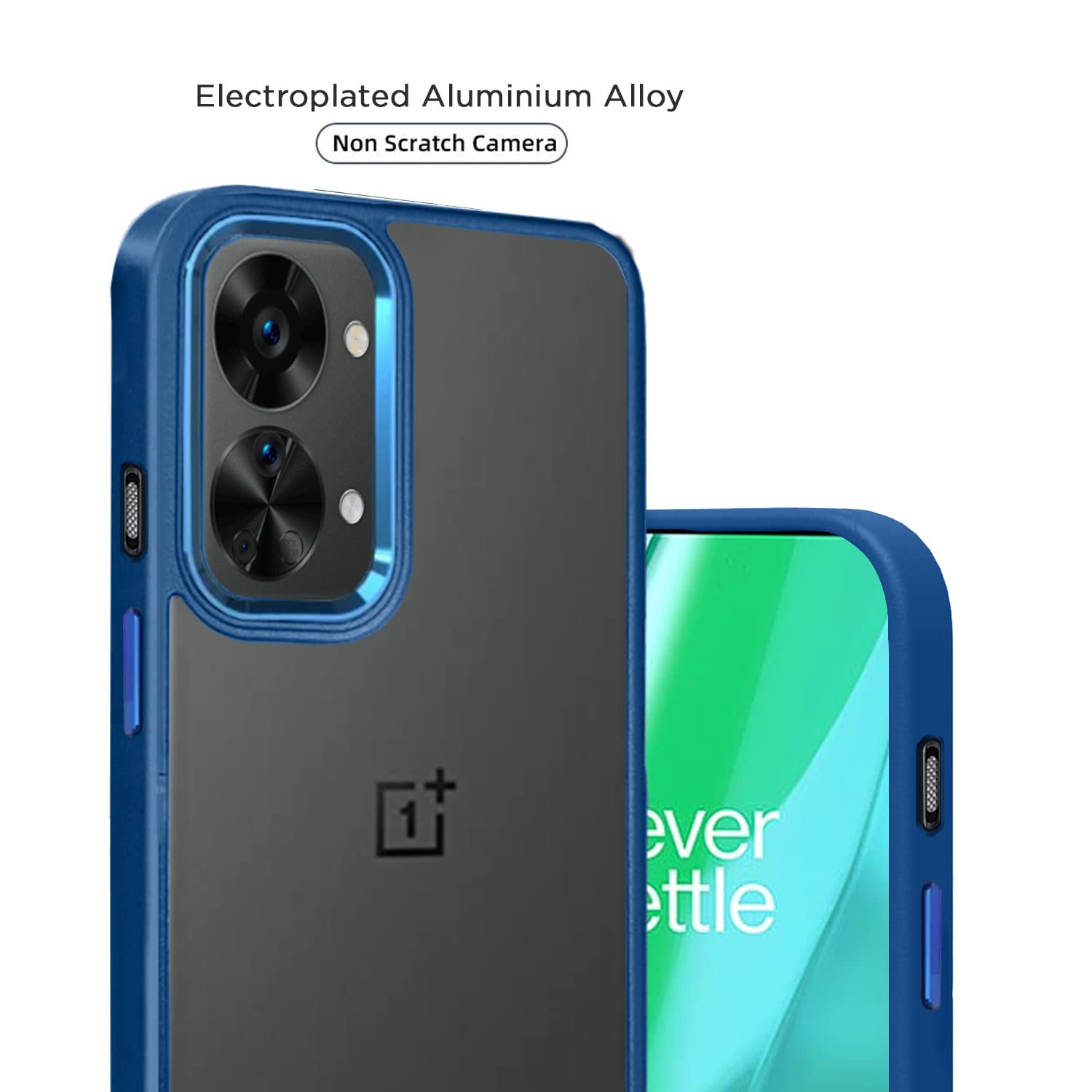 Dark blue Chrome phone cover for OnePlus Nord 2T 5G – Pikkme – photo 5