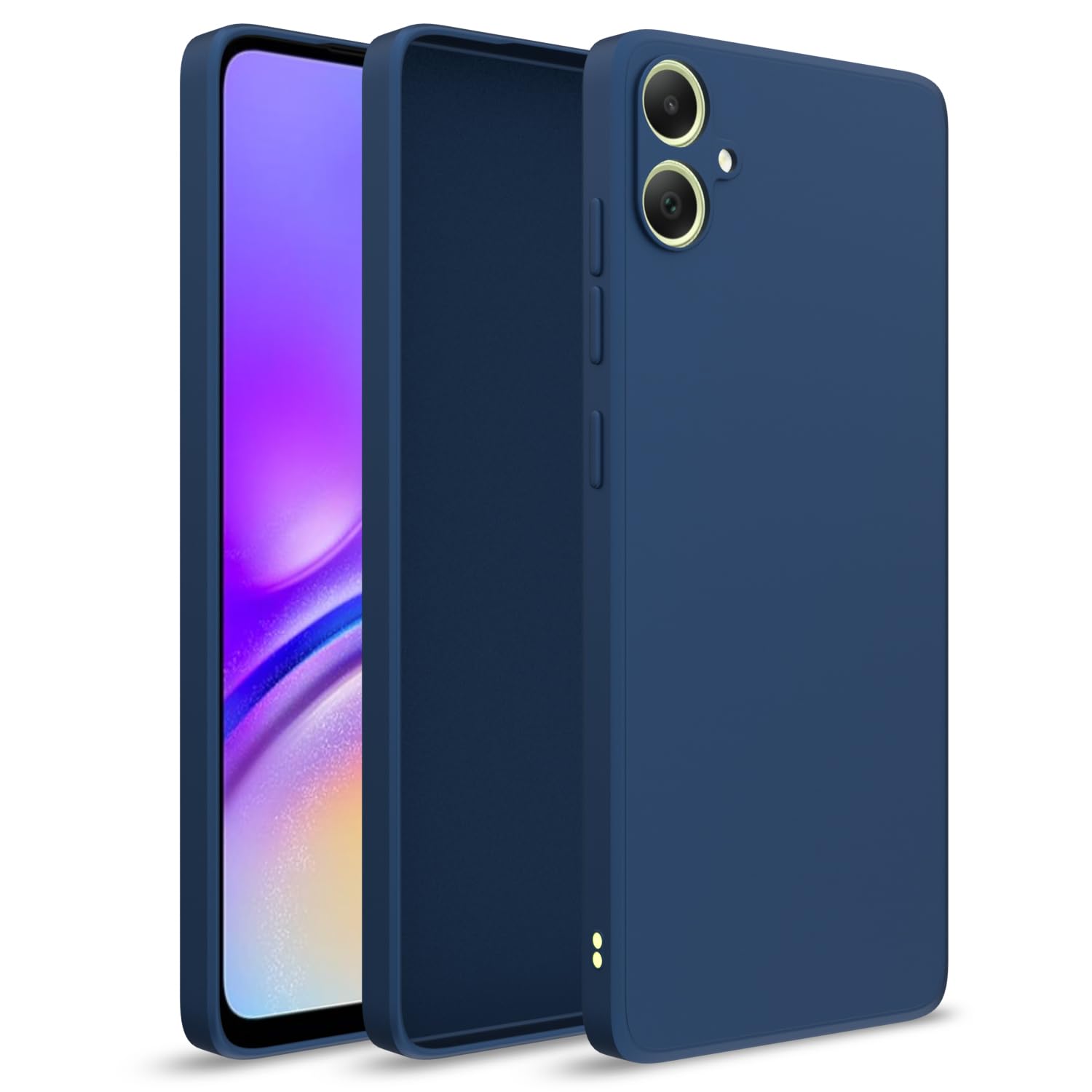 Pikkme Samsung A05/M05/F05 Liquid Silicone blue back cover